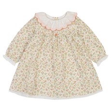 ETTOI 嬰幼兒極光花朵棉質洋裝