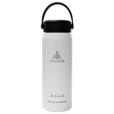 ATUNAS 歐都納 不鏽鋼提把保溫瓶 A1KTGZ12, 貝殼白, 1個, 550ml