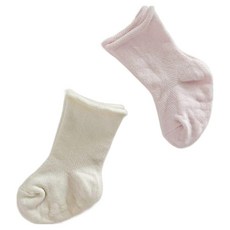 키즈퓨처 신생아용 프리미엄 무압박 러브밍 양말 2켤레 세트