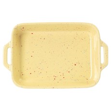 베로나루체 직사각 그라탕기, YELLOW, 1개