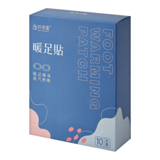 Seekis 艾草蒸汽熱敷暖腳貼 10片, 1個