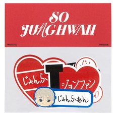 트레저 투어 펄스 온 인 재팬 공식 MD 이름 스티커, 단품, 소정환