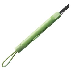 누사인 스트랩 자동잠금 안전 슬라이딩 커터칼, Green, 1개