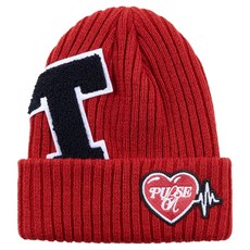 트레저 투어 펄스 온 인 재팬 공식 MD 비니, 단품, 레드