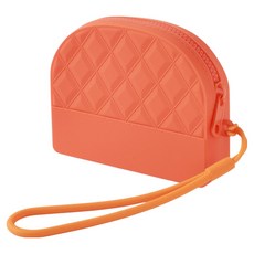 KOVIRA 심플한 욕실용 세면도구 파우치, 오렌지