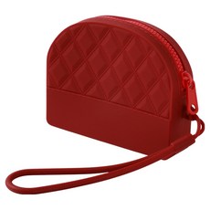 KOVIRA 심플한 욕실용 세면도구 파우치, 레드