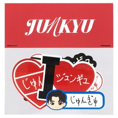 트레저 투어 펄스 온 인 재팬 공식 MD 이름 스티커, 단품, 준규