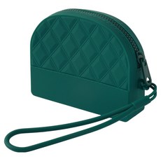 KOVIRA 심플한 욕실용 세면도구 파우치, 딥그린