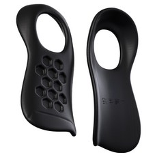 Ilkamsaenghwal 人體工學足弓支撐腳墊 雙腳穿戴組 黑色, 1套