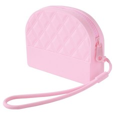 KOVIRA 심플한 욕실용 세면도구 파우치, 핑크