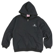 블랙핑크 x 마이멜로디 콜라보레이션 MD 하트 로고 집업 후디 L, 단품, 블랙