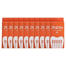 ZENITON ZeniDent 牙間刷 2S, 0.7mm, 5入, 10個