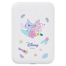 모란카노 스티치 오로라 디자인 고속 맥세이프 무선 충전 보조배터리 5000mAh, 알로하러브