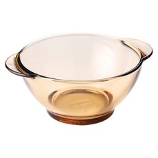 Corelle Brands 康寧餐具 耐熱玻璃雙耳碗, 晶彩透明, 1個