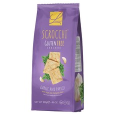 라우리에리마스터베이커스 스크로키 글루텐프리 갈릭 파슬리 크래커, 100g, 1개