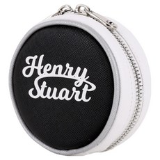 HENRY STUART 圓形配色3球高爾夫球袋, 黑色, 1個