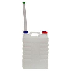 大慶 HM 伸縮軟管蓋大桶煤油桶 白色 3號, 1個, 20L
