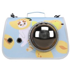 데이소이 반려동물 우주 캡슐 이동가방, 01 고양이, 1개