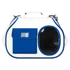데이소이 반려동물 서브 포켓 파스텔 이동가방, 02 네이비, 1개