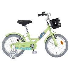 레스포 2026년형 클로버 16 아동용 자전거, 애플 그린 무광, 1개, 1080mm