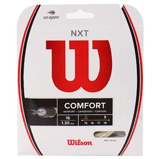 Wilson NXT 1.30 圓形人造羊腸線, 白色, 1個