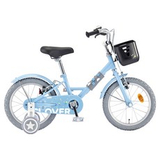 레스포 2026년형 클로버 16 아동용 자전거, 클라우드 블루 무광, 1개, 1080mm