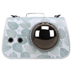 데이소이 반려동물 우주 캡슐 이동가방, 02 푸른 잎, 1개