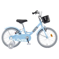 레스포 2026년형 클로버 18 아동용 자전거, 1개, 123cm, 클라우드 블루 무광