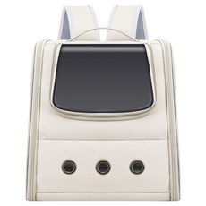 데이소이 반려동물 캔버스 휴대용 이동가방, 04 베이지, 1개