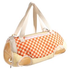 Alsongi 貓咪肩帶便攜斜揹包, 橘色, 1個