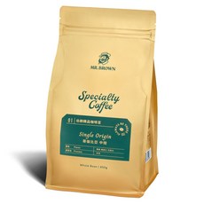金車 MR.BROWN 伯朗咖啡 伯朗精品咖啡豆 哥倫比亞 中焙, 450g, 1個, 全豆咖啡（未研磨）