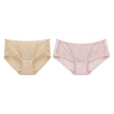 Rosemaid 羅絲美 活力馬卡龍平口褲2件組, 粉色 + 黃色