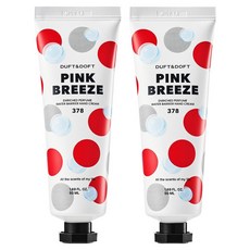 더프트앤도프트 시그니처 퍼퓸 핸드크림 핑크브리즈, 50ml, 2개