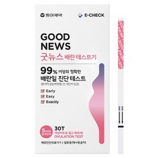 이체크 굿뉴스 배란 테스트기, 1개, 30개입