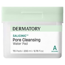 DERMATORY 水楊酸毛孔潔膚棉片, 70枚入, 1個