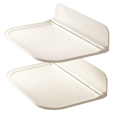Daon 簡易簡約免鑽孔機上盒支架 TYPE 3 190 x 300 x 80 mm, 2個, 單一商品