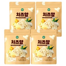 룰루맘 치즈얌 과자, 25g, 4개, 치즈맛
