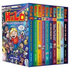 RH GRAPHIC Hilo： The Epic Books 1-10 Graphic Novel Boxed 套組, Random House Graphic