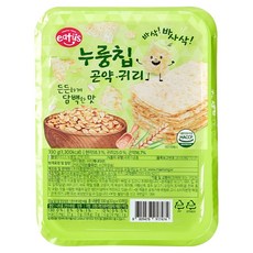 이더스 든든하게 담백한 맛 누룽칩 곤약귀리, 330g, 1개