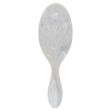 Wet brush 經典順髮梳 麻花大理石紋髮梳, 1個, 灰色