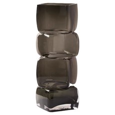 Delirium 室內擺件 高級裝飾花瓶, 煙灰色