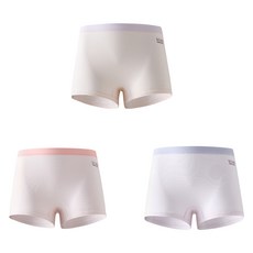 盛特士 女童款蜜桃奶貝平角褲3件組