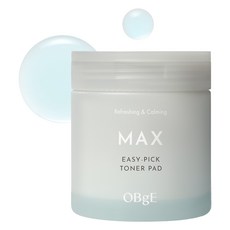 OBge 맥스 이지 픽 토너 패드 250ml, 60매입, 1개