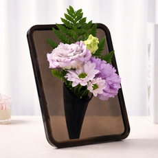 Depsis 壓克力室內裝飾花瓶, 深色