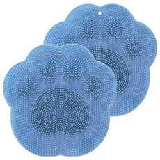 마켓감성 욕실 실리콘 풋브러쉬, 타입2, 2개, 1개입