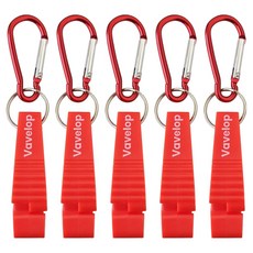 바벨롭 카라비너 장갑클립 레드 대형, 5개