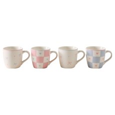 모던하우스 러브소르베 머그 230ml x 4종 세트, 혼합색상, 1세트 혼합색상, 1세트
