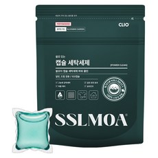 CLIO Sseulmoa 水溶性高濃縮大容量袋裝膠囊洗衣精 盛開花園, 1個, 100入