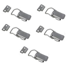 鈕扣型蟬形掛鉤 小, 不鏽鋼, 5個