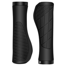 휘경일 자전거 핸들 그립, 블랙, 1개